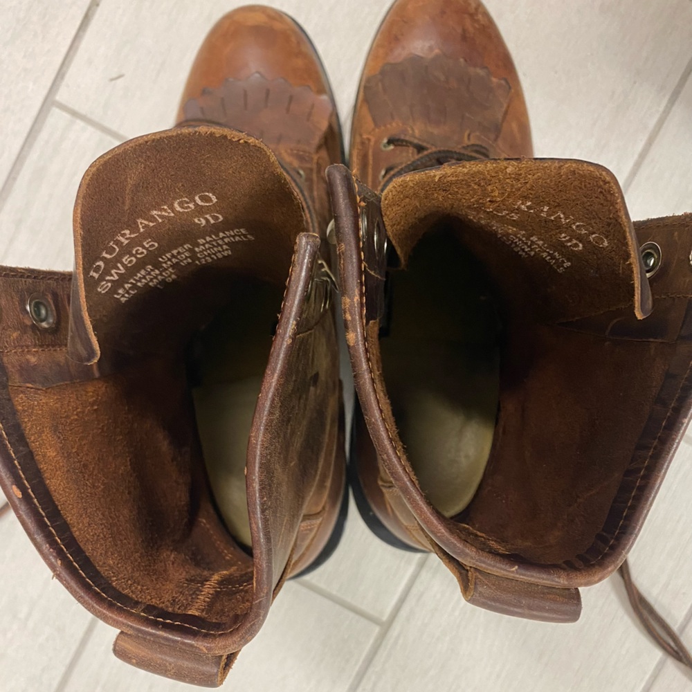 durango boots EUC men size 9/womens 11 - Picture 7 of 8